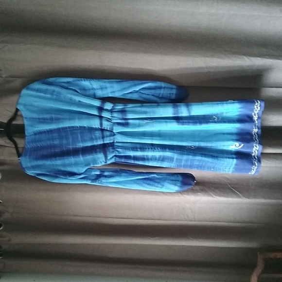 Tall custom made sari dress - Picture 3 of 7